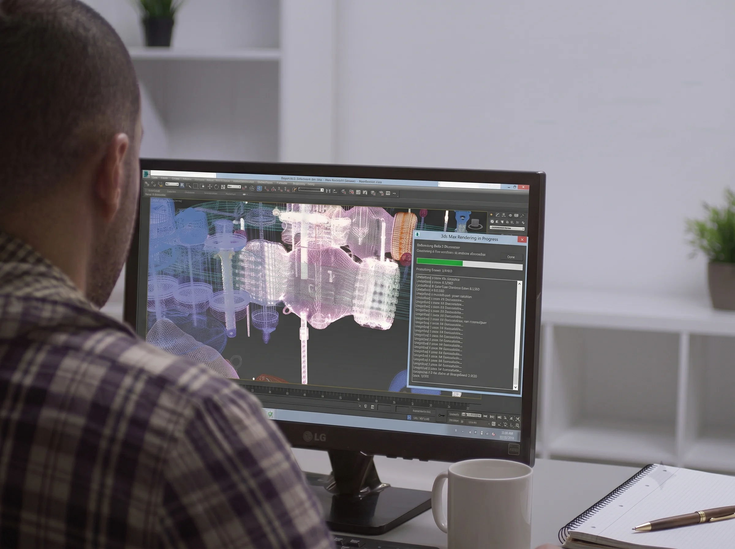 Fotografía de la interfaz de edición mostrando el flujo de postproducción e integración de IA en el estudio de audio.