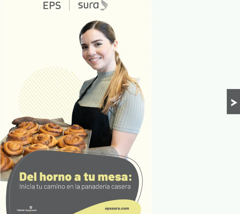 Cápsula de contenido «Del horno a tu mesa: inicia tu camino en la panadería casera», ejemplo de microcurso de bienestar publicado en el ecosistema EduSalud.